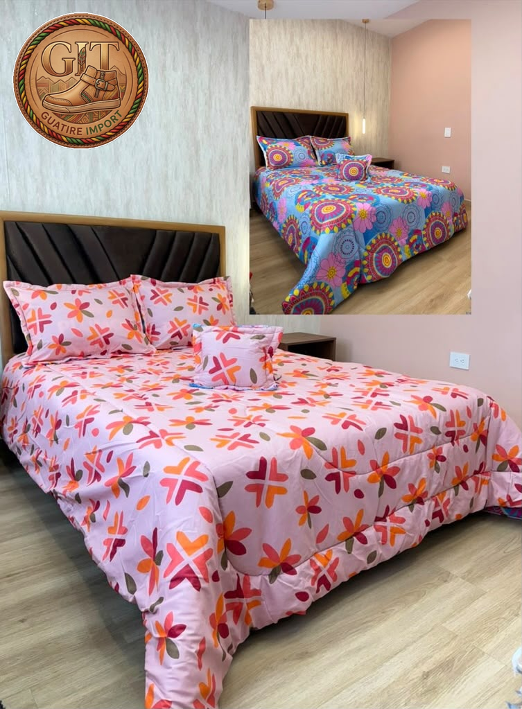 ✨ NUEVA COLECCIÓN DE HERMOSAS COBIJAS PIEL DE GANZO NAVIDEÑAS 🤶 🎅