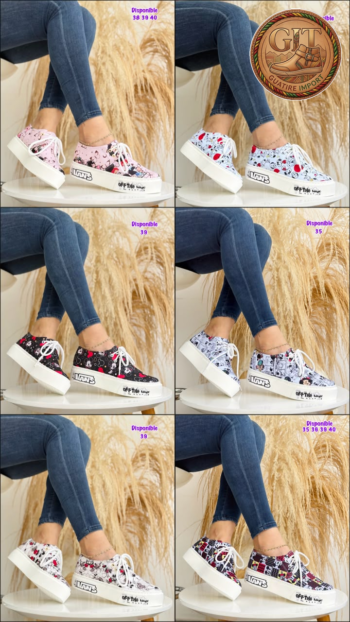 Para las que aman marcar la diferencia! 😍💕 Llegaron estos hermosos tenis con estampados súper lindos, perfectos para dar