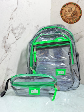 ✨MORRAL TOTTO DÚO TRANSPARENTE✨