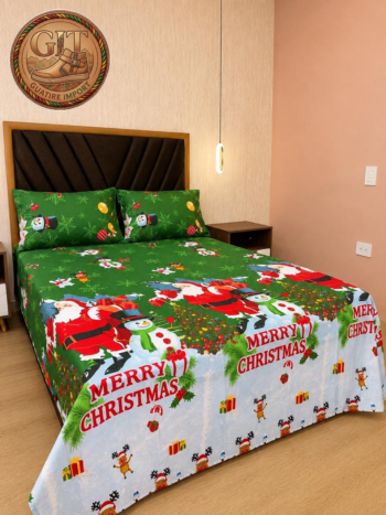 ✨ DISPONIBLE JUEGO DE SÁBANAS NAVIDEÑAS 🤶🎅🎄 MATRIMONIAL 🤩🤩