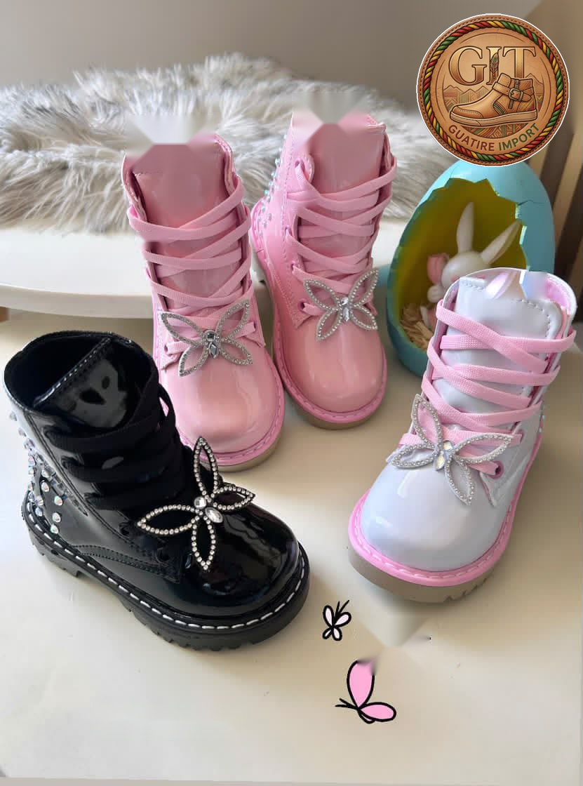 Bota tractor Rockstar 🎸 💫 para niñas 👧🏼