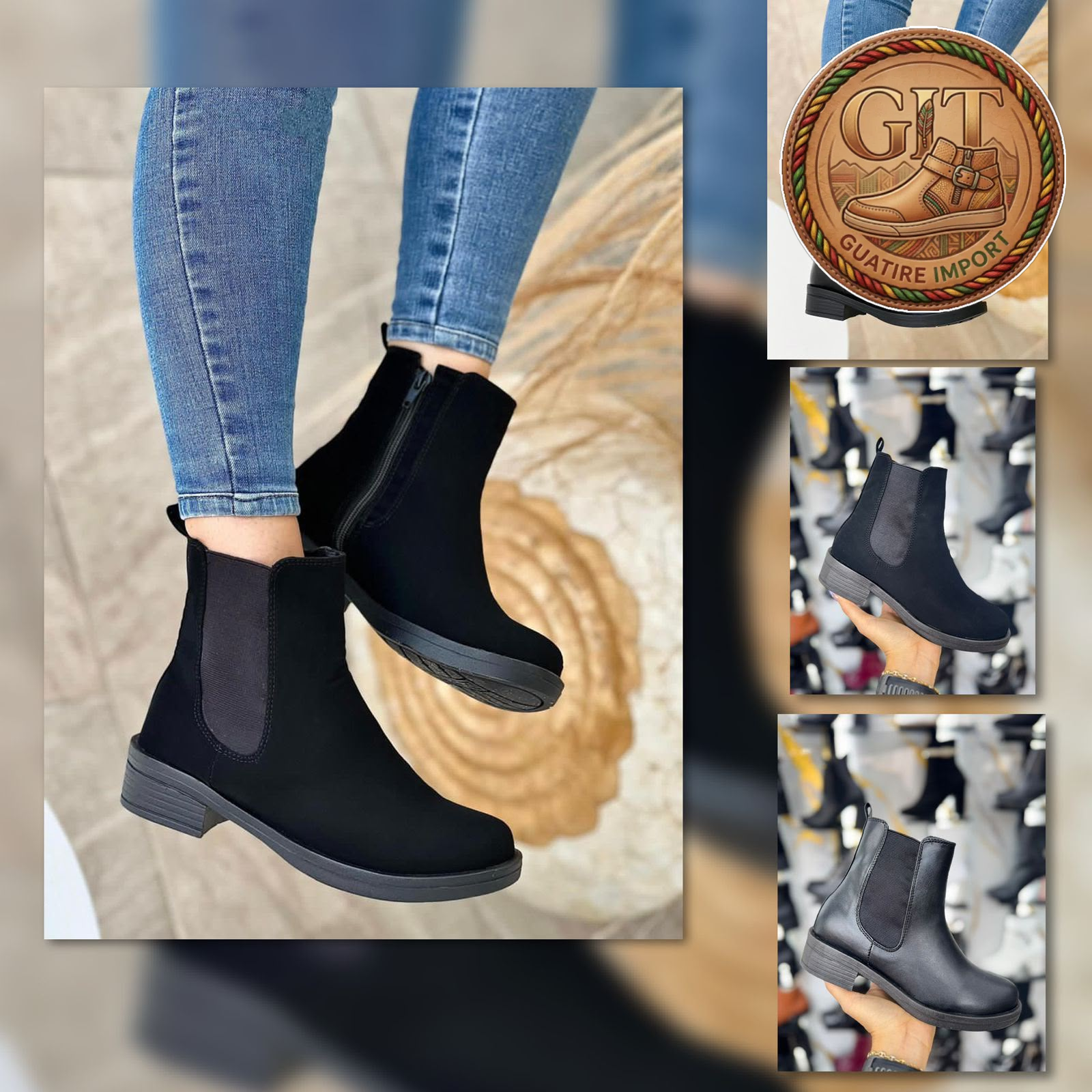 🖤👢 ¡HERMOSOS BOTINES COMODIDAD Y ESTILO EN CADA PASO! ✨