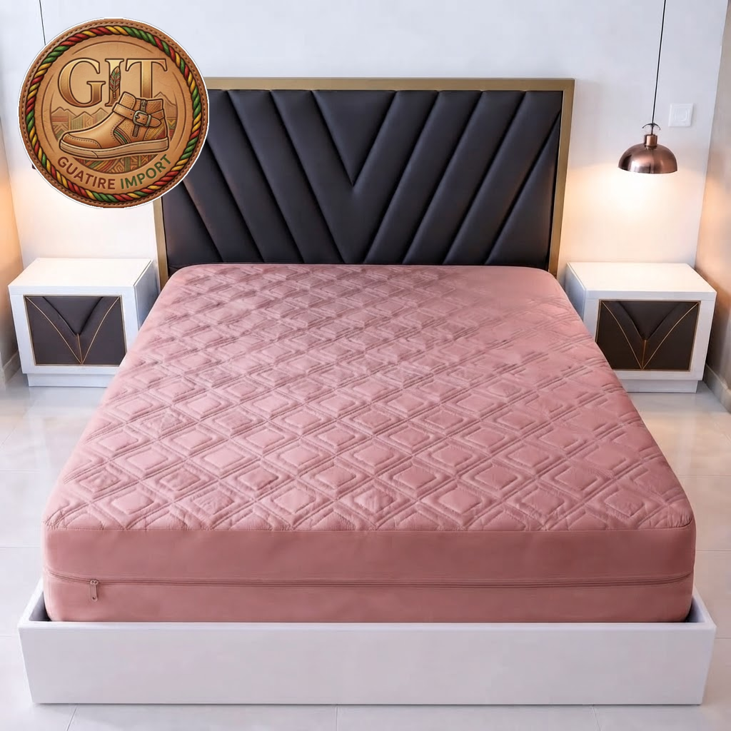 🫧🪢 DISPONIBLE PROTECTOR DE COLCHÓN COMPLETO CON CIERRE 100% ANTIFLUIDO king 🌸🌸