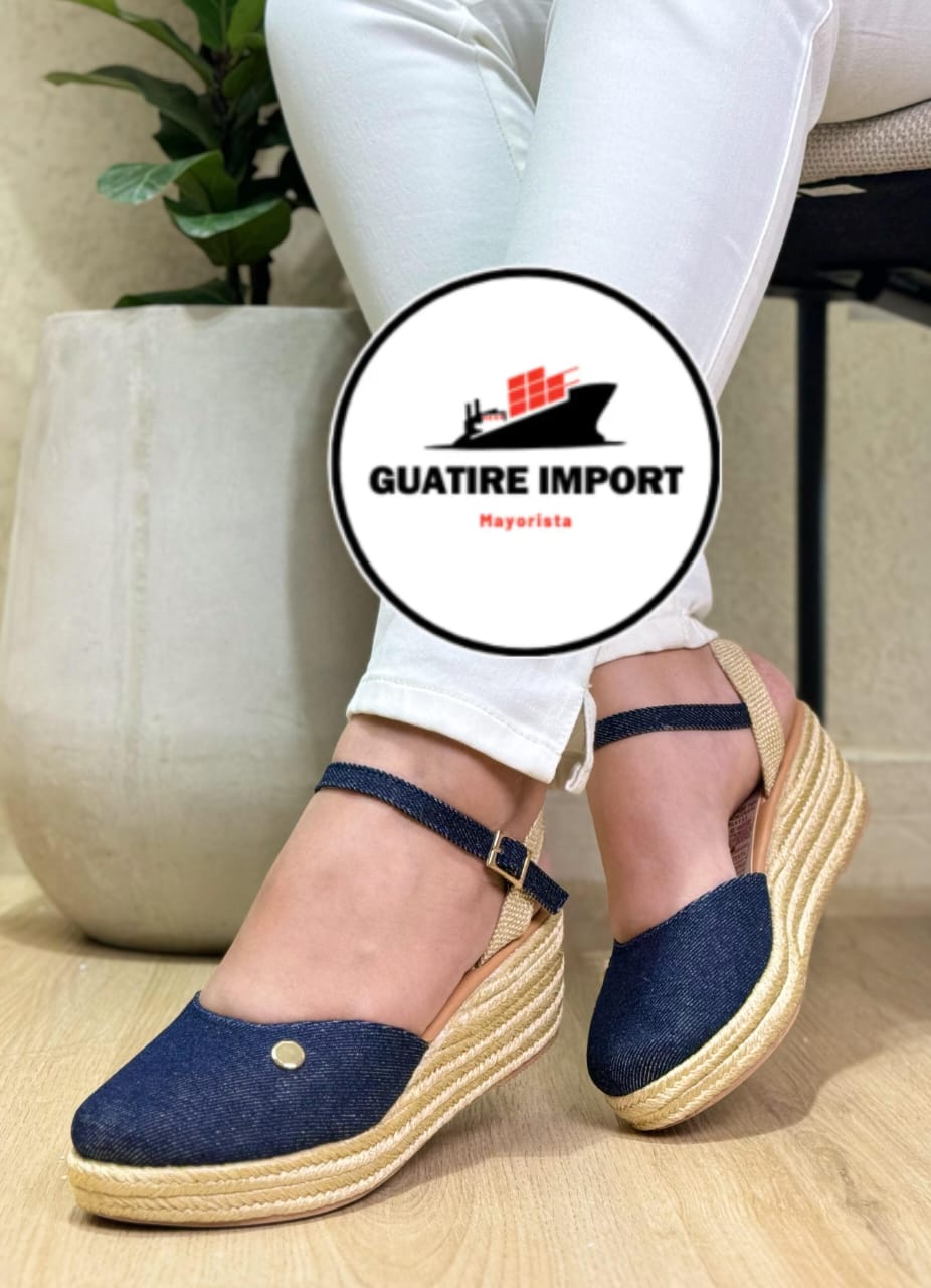 Hermosa plataforma forrada en yute - Image 2