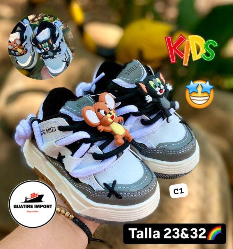 👟 Sneakers CORDONES TOM Y JERRY